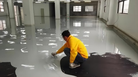 延安防腐防静电地坪,防腐防静电自流平地坪